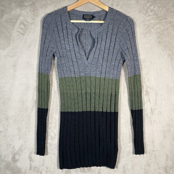 Pendleton 100% Merino Wool Sweater Womens S Long Sleeve Ribbed Lightweight Tunic - Picture 3 of 13